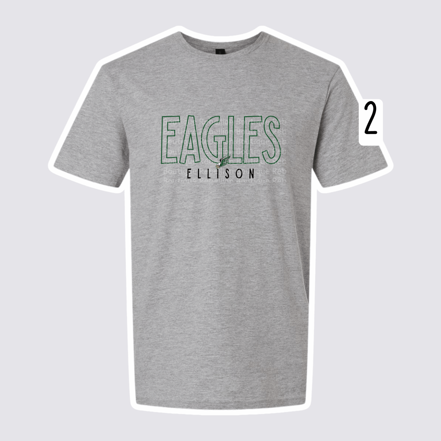 Ellison Eagles 2026 Spirit Wear Exclusive Design 2 Adult Tee, Long Sleeve or Sweatshirt