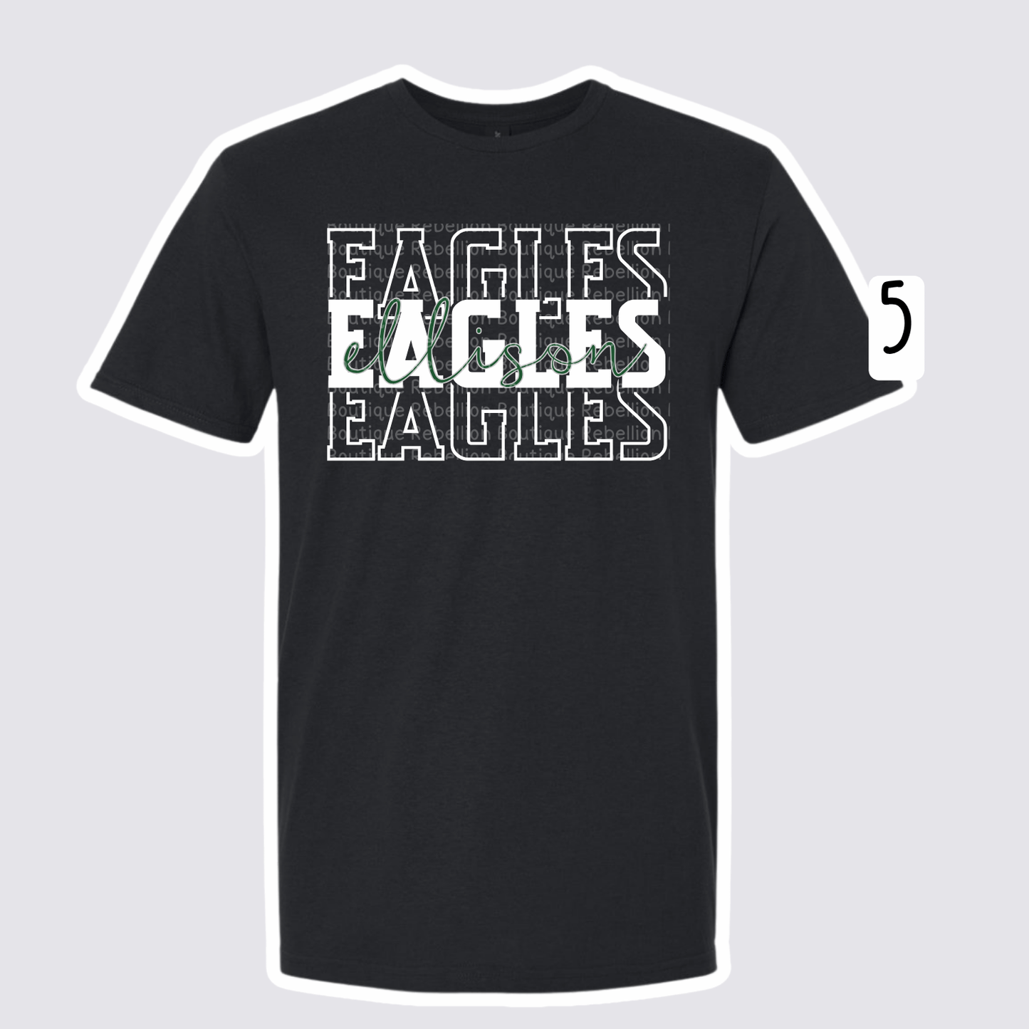 Ellison Eagles 2026 Spirit Wear Exclusive Design 5 Adult Tee, Long Sleeve or Sweatshirt