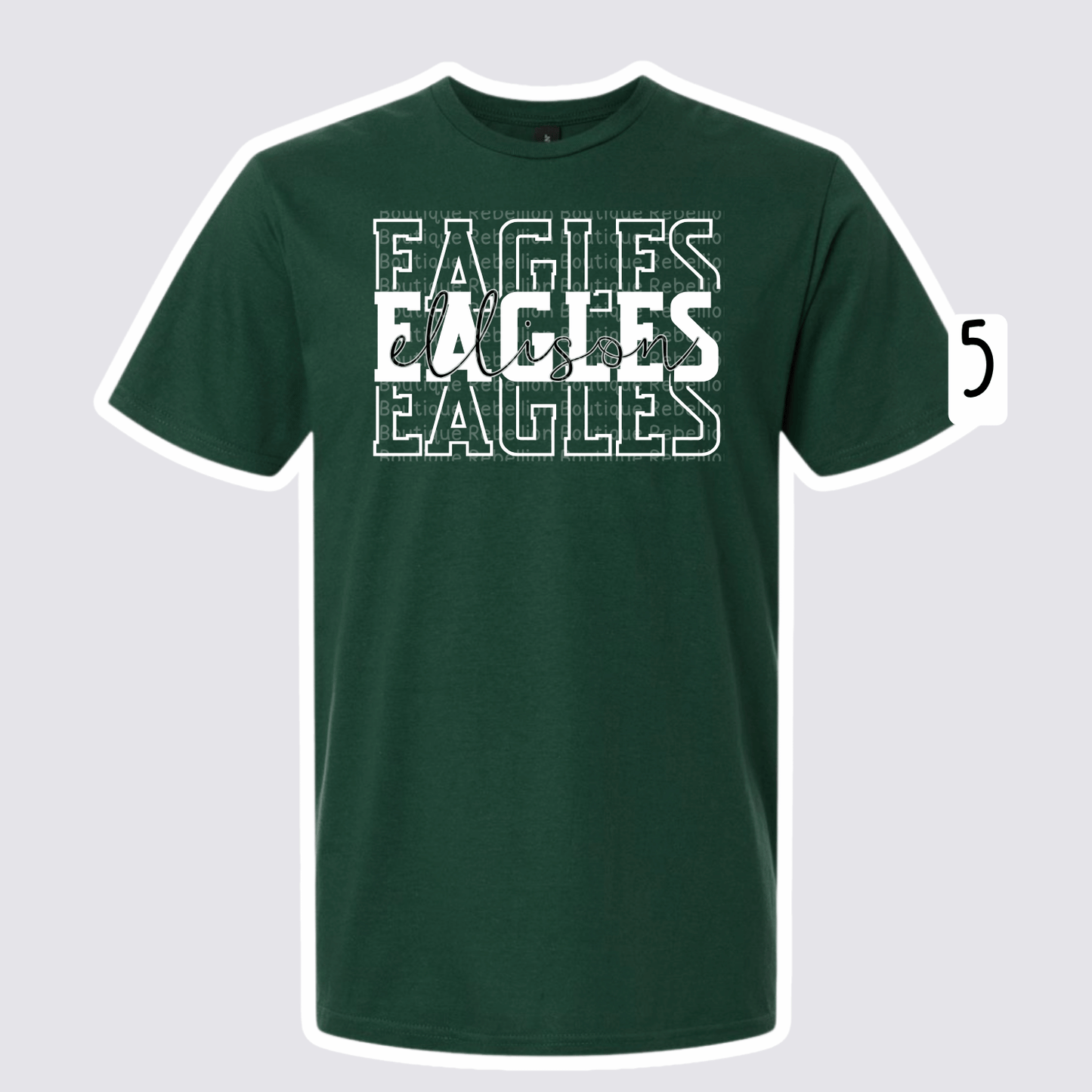 Ellison Eagles 2026 Spirit Wear Exclusive Design 5 Adult Tee, Long Sleeve or Sweatshirt