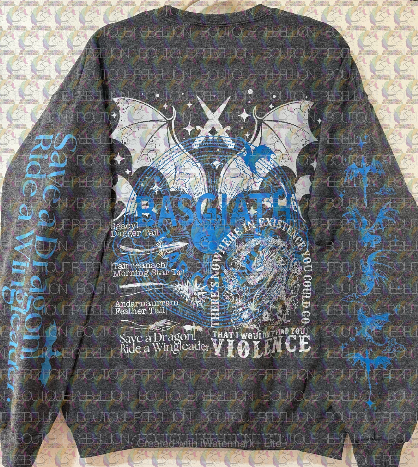Riders Quadrant or Wingleader Crewneck Sweatshirt
