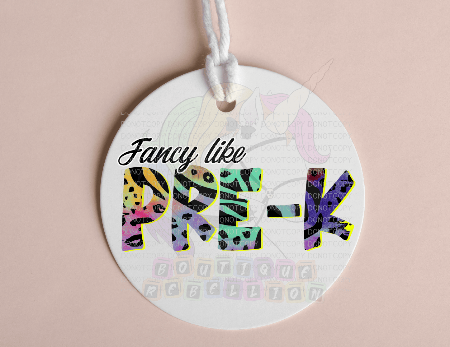 Fancy Grade Bag Tags