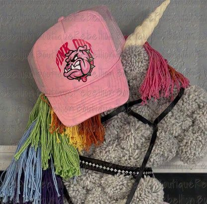 Copperas Cove Bulldawgs PINK OUT Foam Trucker Hat