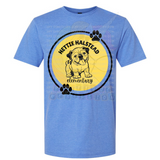 Hettie Halstead Elementary Bulldawgs Round Black & Yellow Crewneck Sweatshirt, Long or Short Sleeve Adult Tee