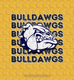 House Creek Elementary Bulldawgs Adult Tee