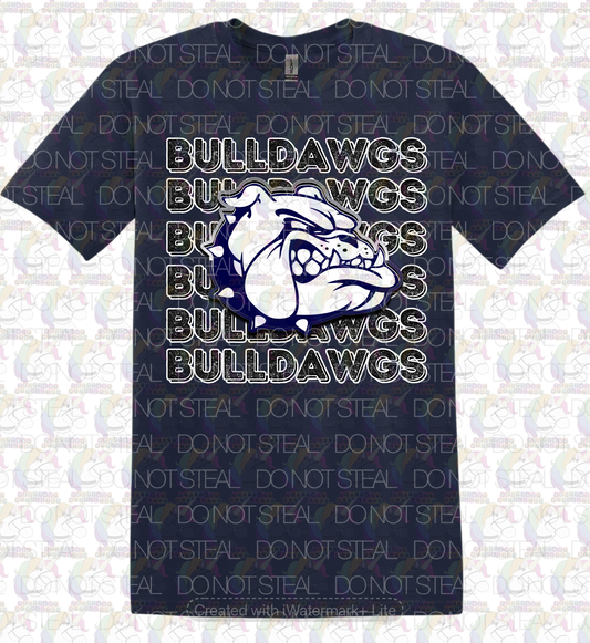House Creek Elementary Bulldawgs Adult Tee