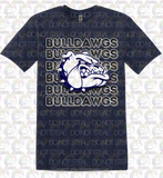 House Creek Elementary Bulldawgs Adult Tee