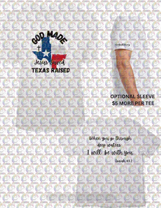 Kerr County #TEXASSTRONG White Tee FUNDRAISER