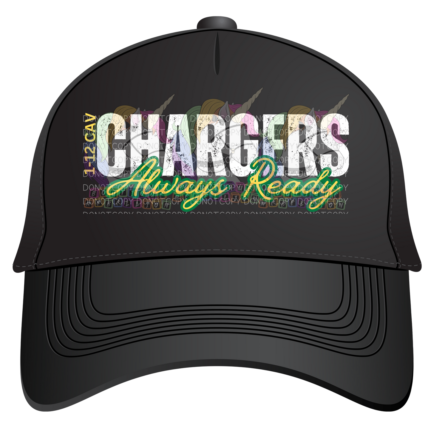 1-12 Cav Chargers Trucker Hat