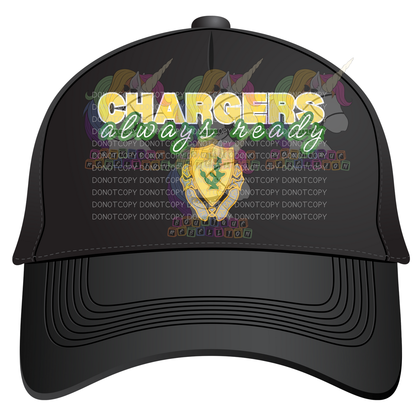 1-12 Cav Chargers Trucker Hat