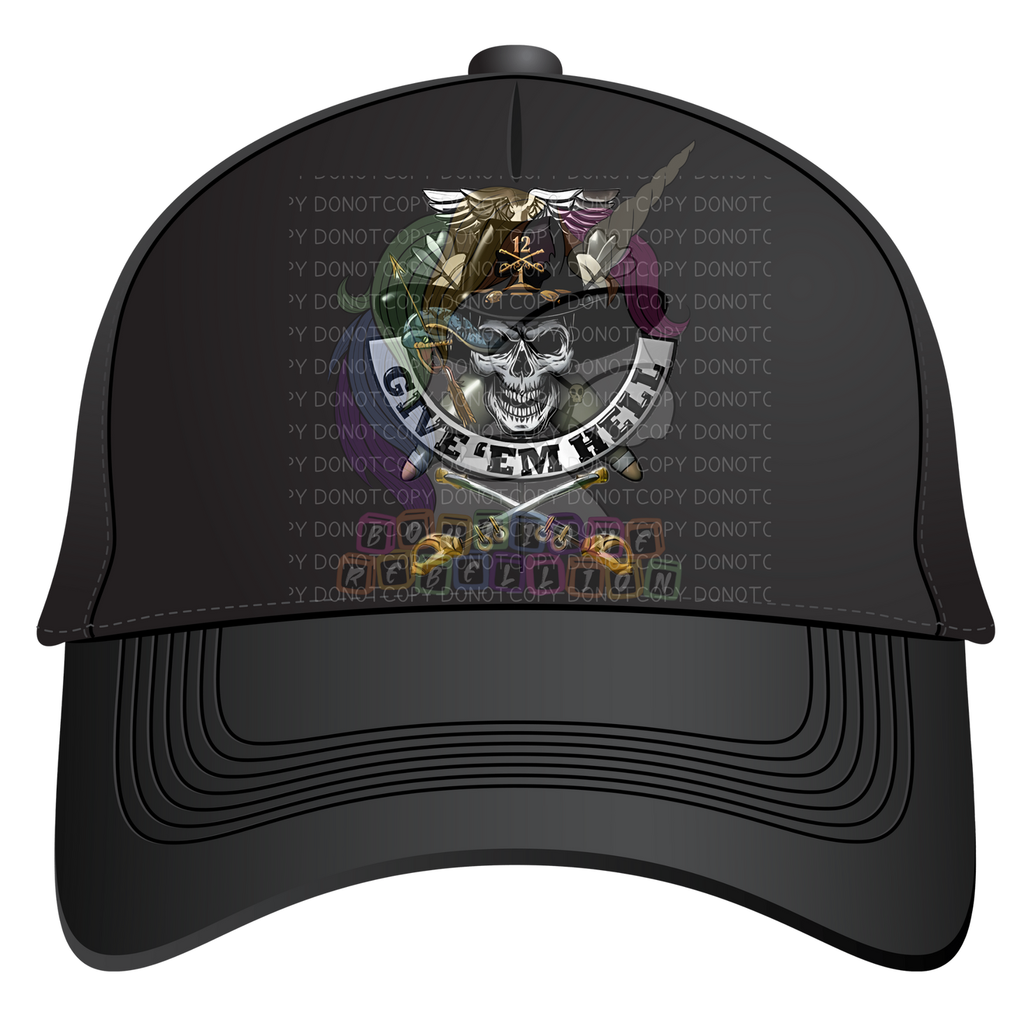 1-12 Cav Chargers Trucker Hat