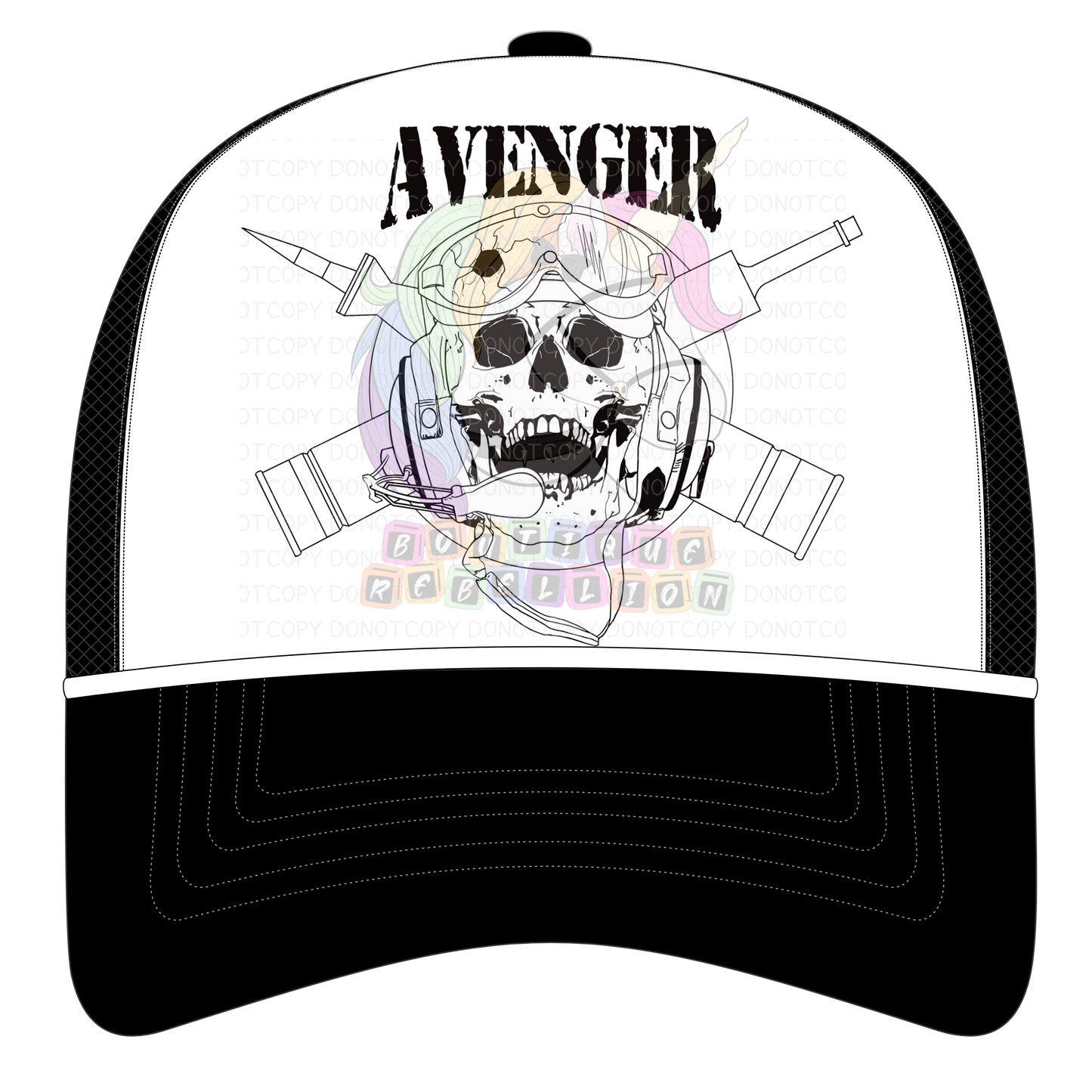 1-12 Cav Chargers Trucker Hat