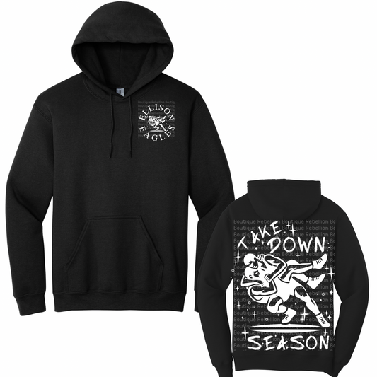 Ellison Wrestling Crewneck or Hooded Adult Sweatshirt