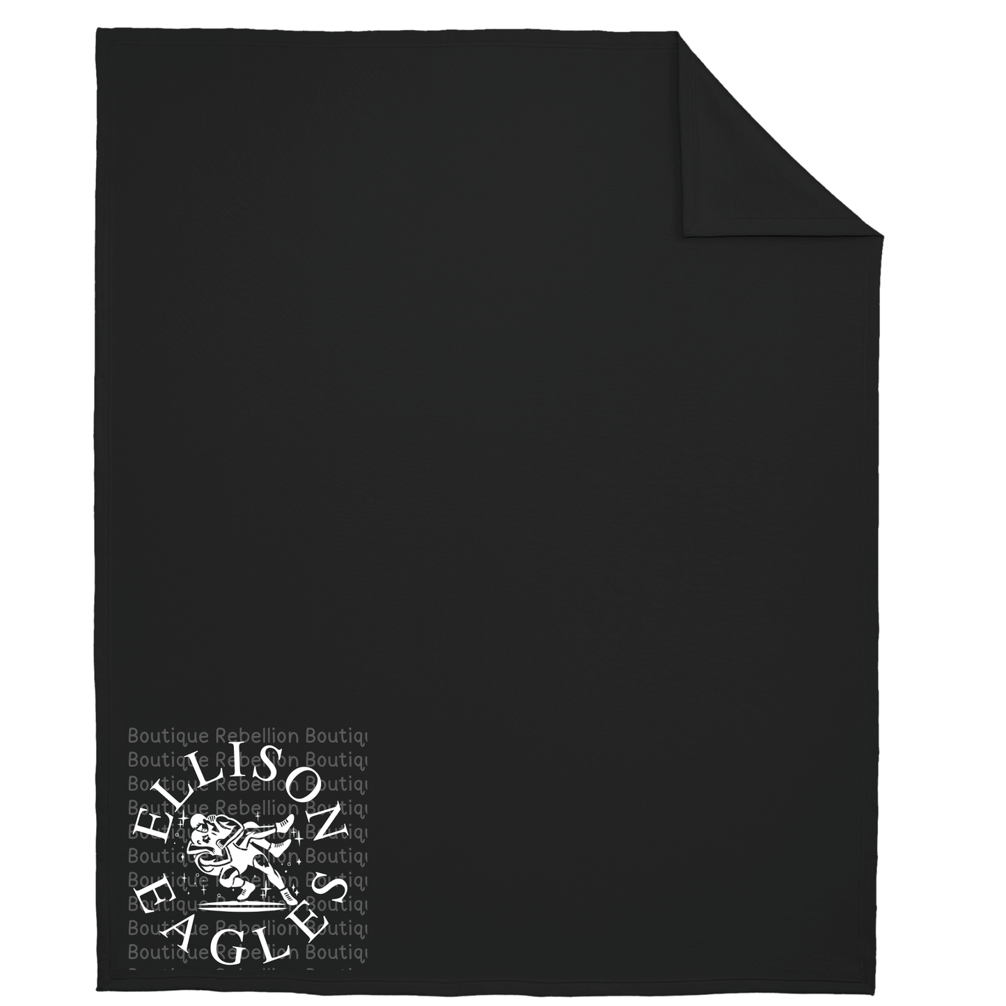 Ellison Wrestling Sweatshirt Blanket