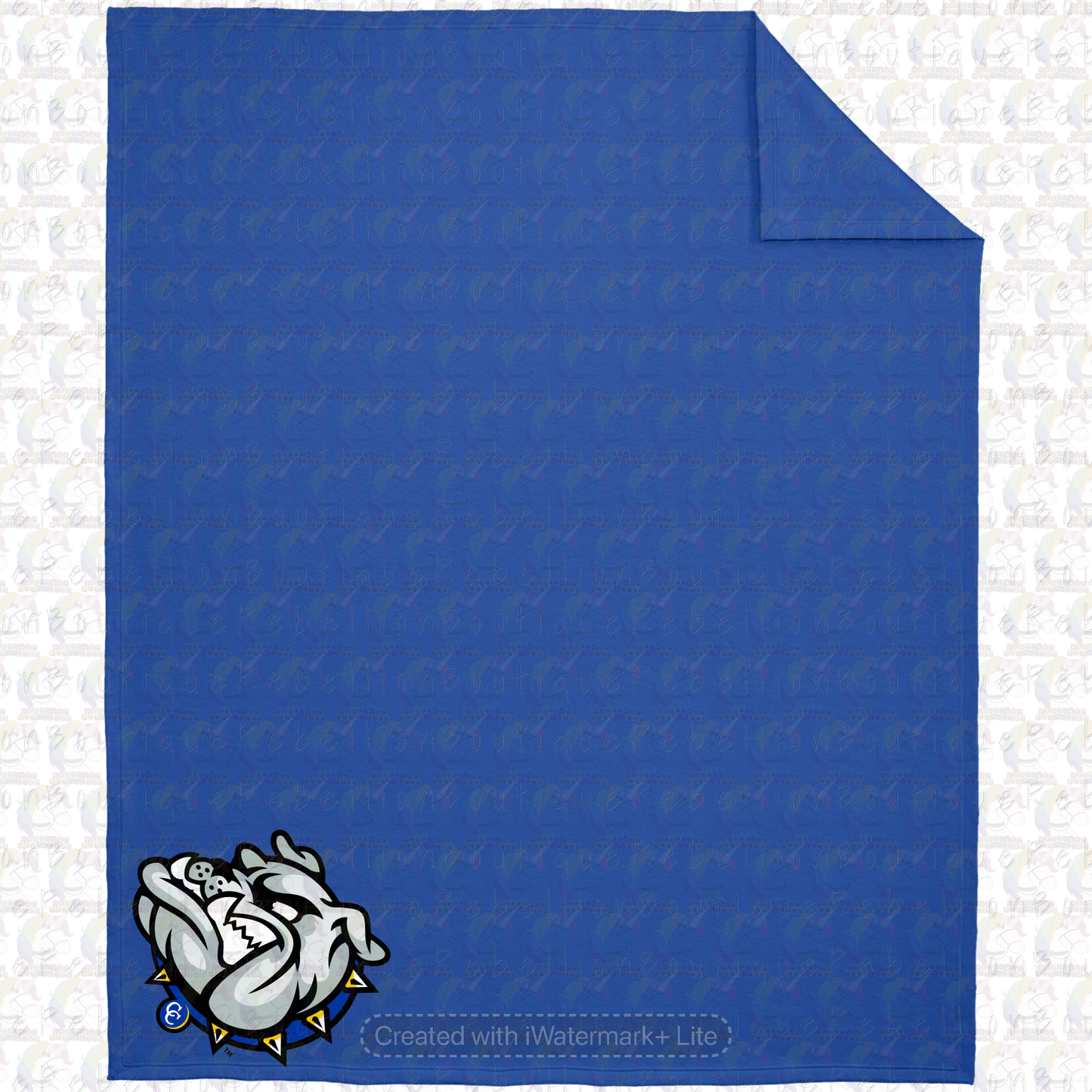 Bulldawgs Sweatshirt Blanket