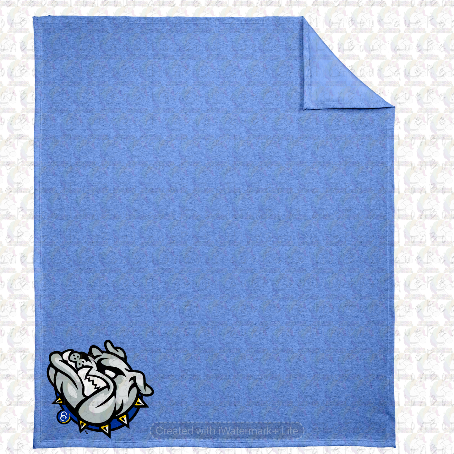 Bulldawgs Sweatshirt Blanket