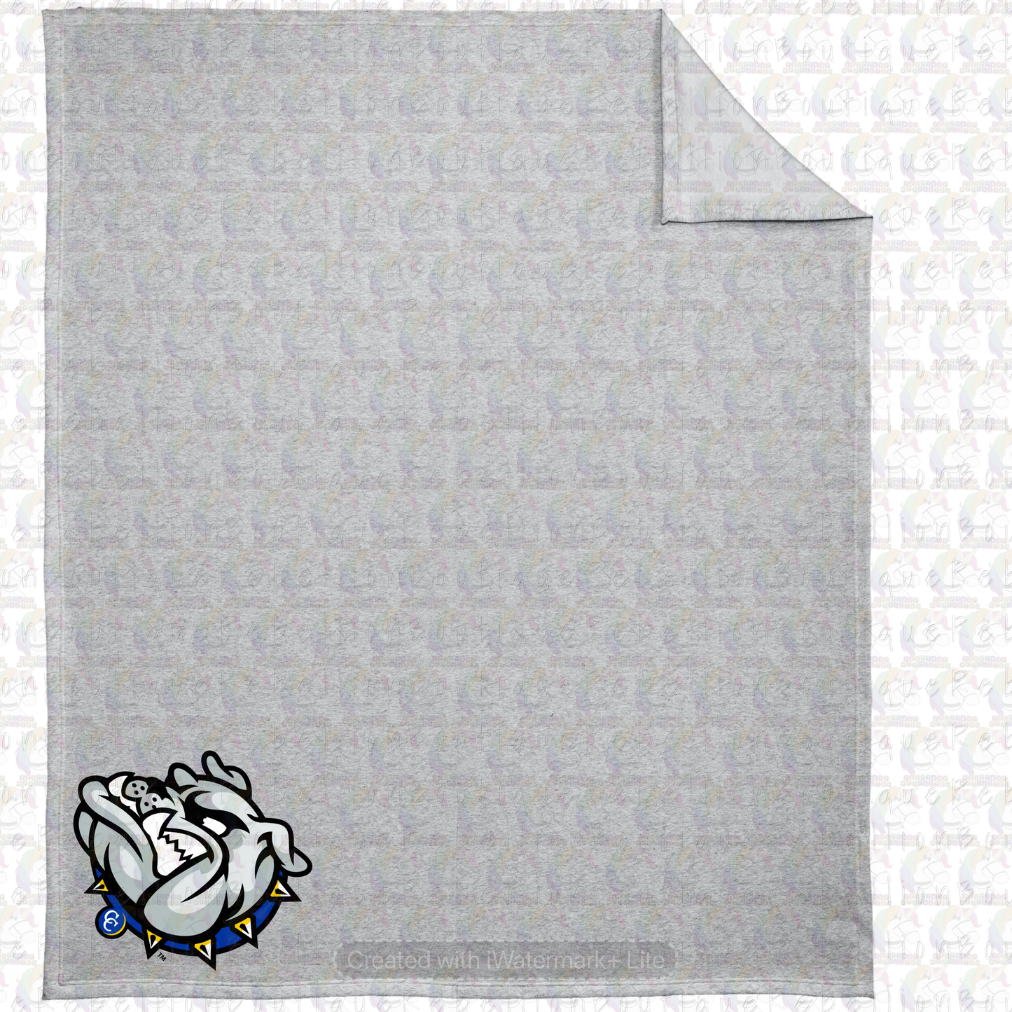 Bulldawgs Sweatshirt Blanket