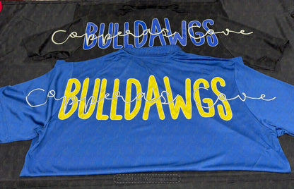 Copperas Cove Bulldawgs Short Sleeve Adult Polo