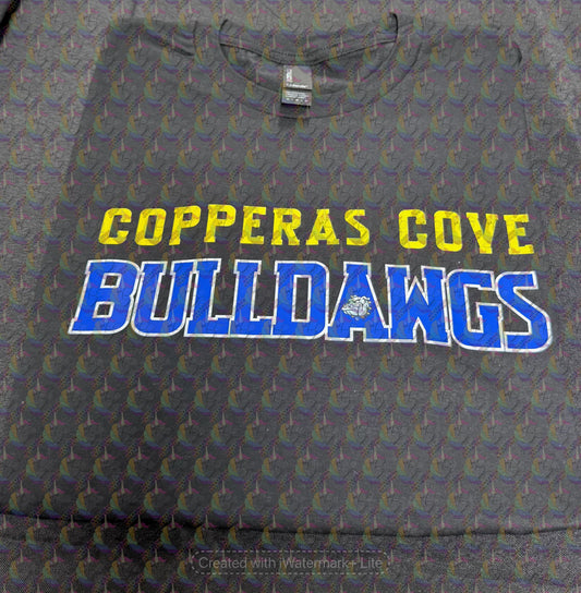 2026-2027 Copperas Cove Bulldawgs Boutique Rebellion Exclusive Design 5 Adult Tee