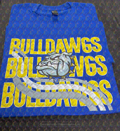 2026-2027 Copperas Cove Bulldawgs Boutique Rebellion Exclusive Design 6 Adult Tee