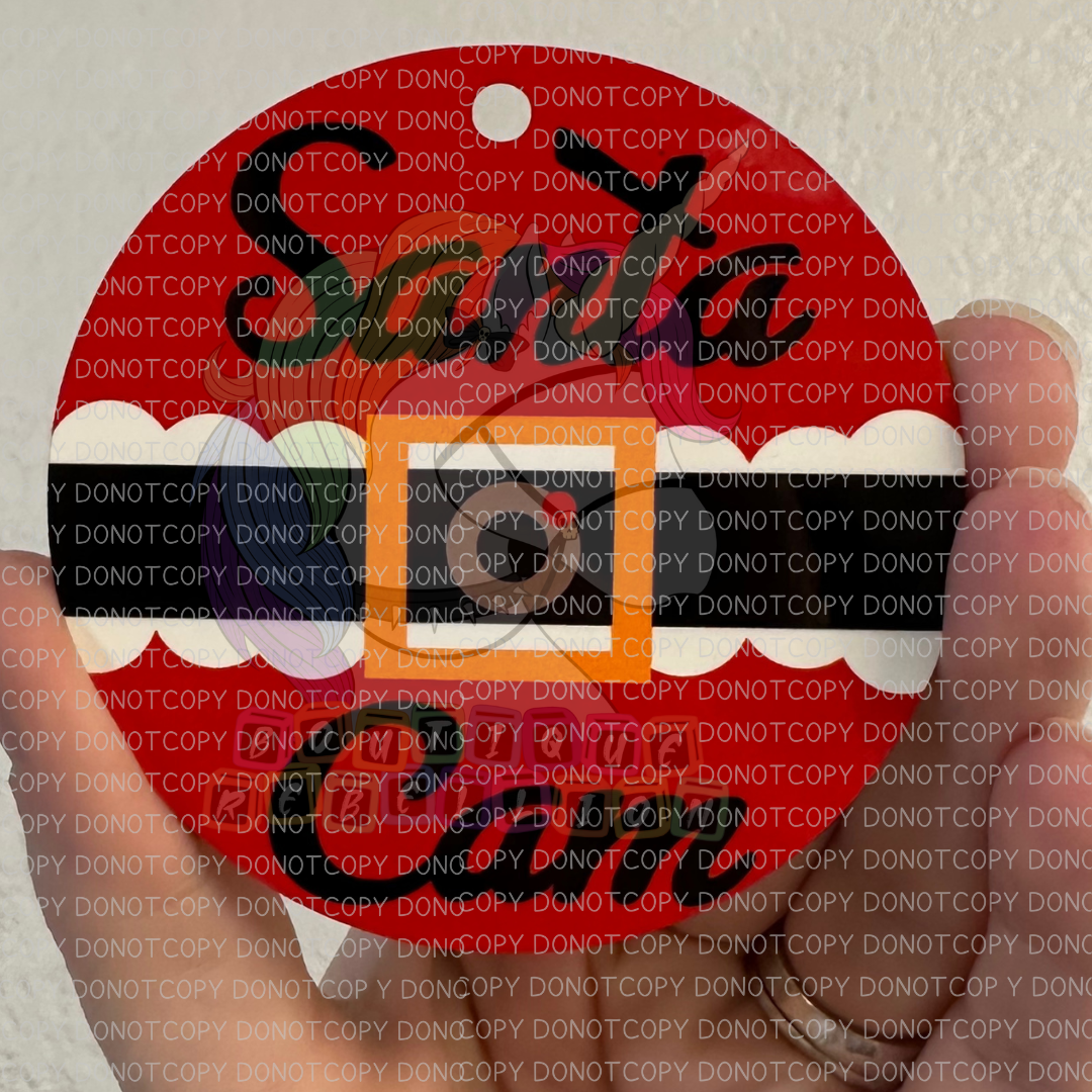 Santa Cam Ornament