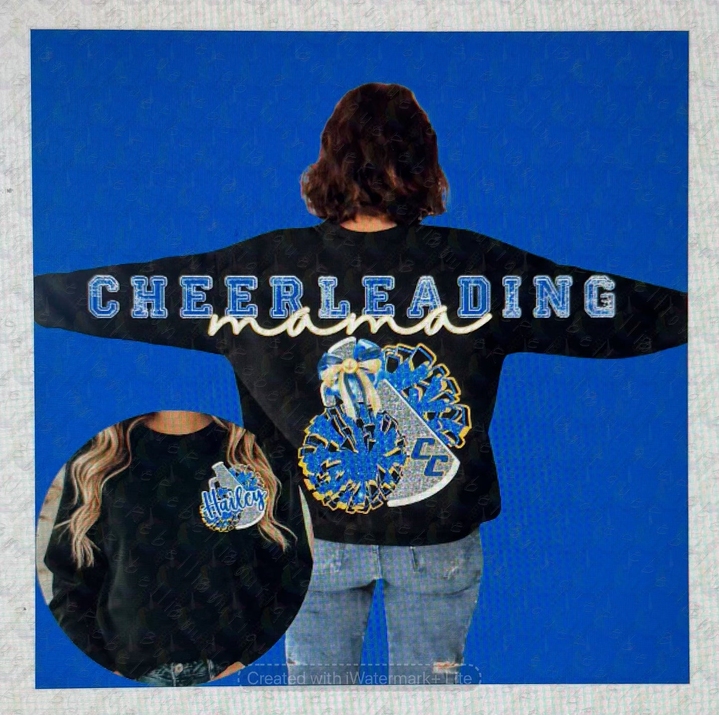 Bulldawgs Cheerleading Crewneck Sweatshirt