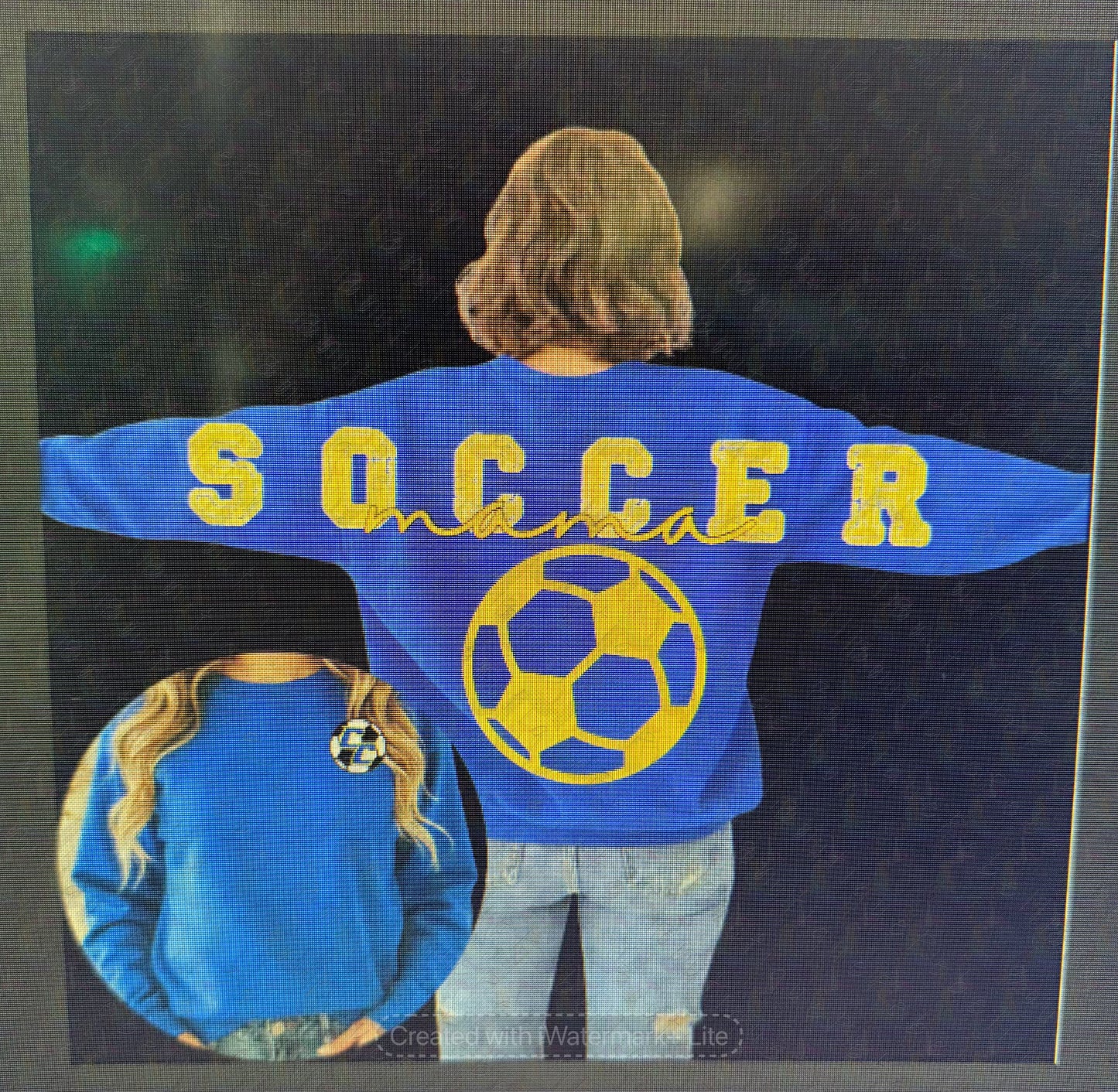 Bulldawg Soccer Crewneck Sweatshirt