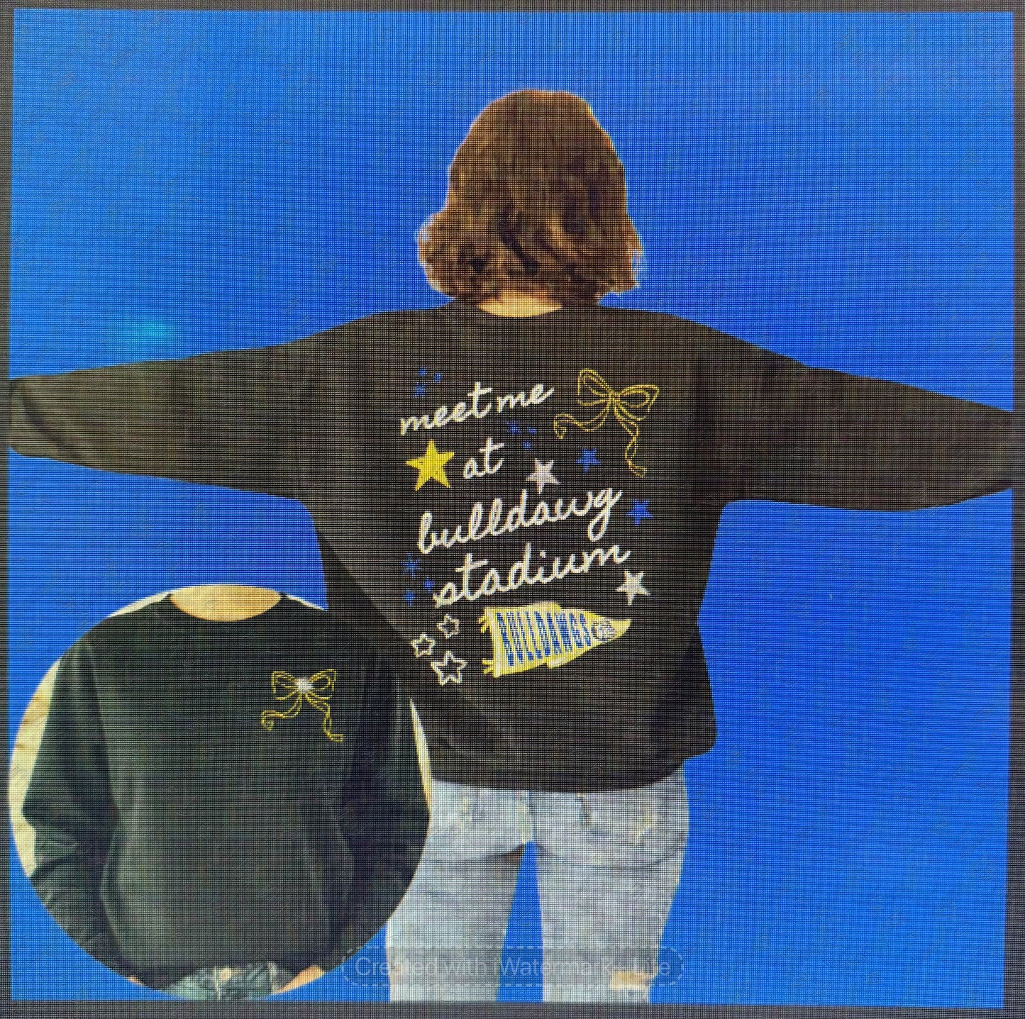 Meet me at Bulldawg Stadium Crewneck Sweatshirt