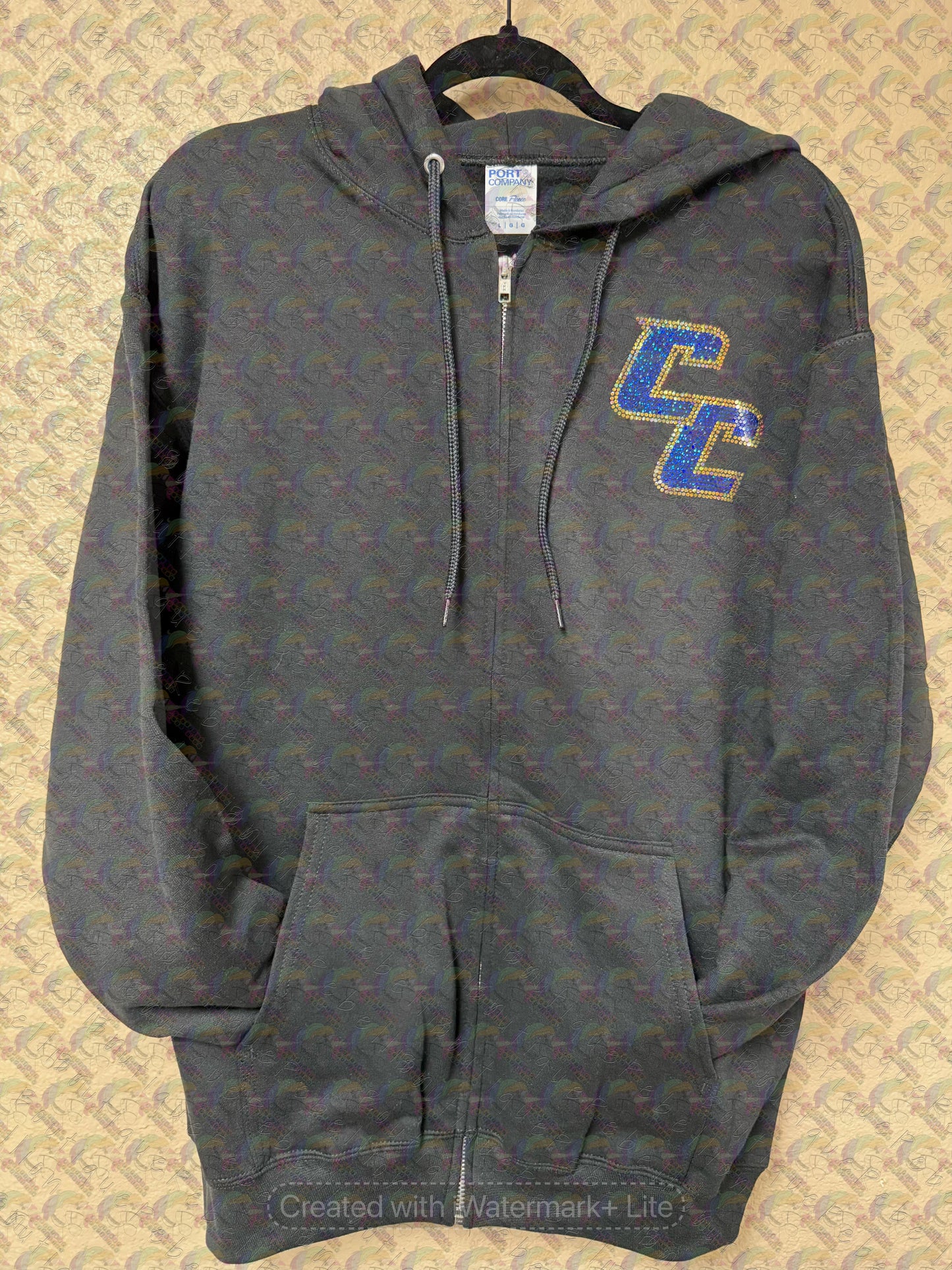 Copperas Cove Bulldawgs Spangle Print Crewneck Sweatshirt, Hoodie, Zip-up Hoodie, Long or Short Sleeve Adult Tee