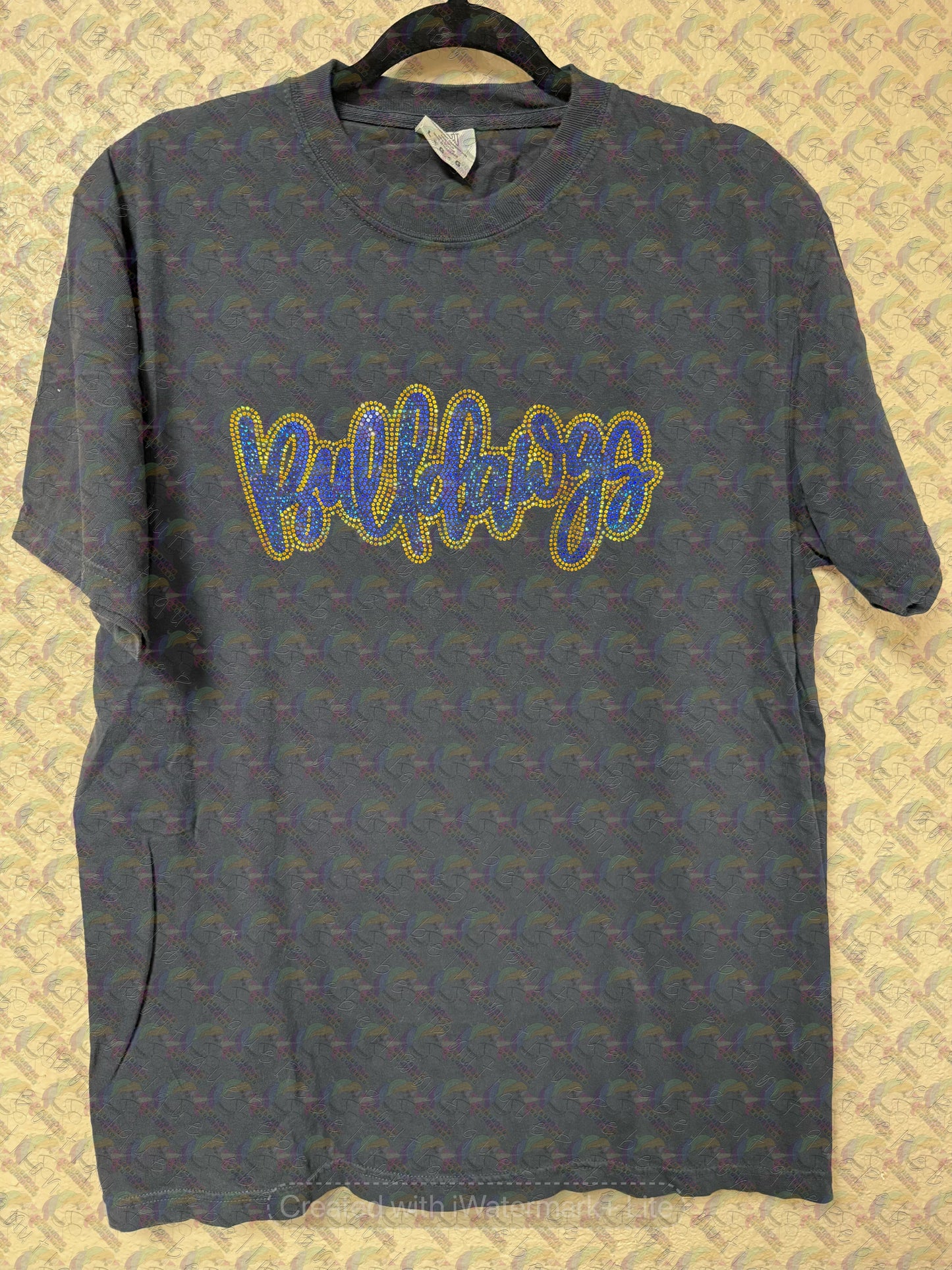 Copperas Cove Bulldawgs Spangle Print Crewneck Sweatshirt, Hoodie, Zip-up Hoodie, Long or Short Sleeve Adult Tee