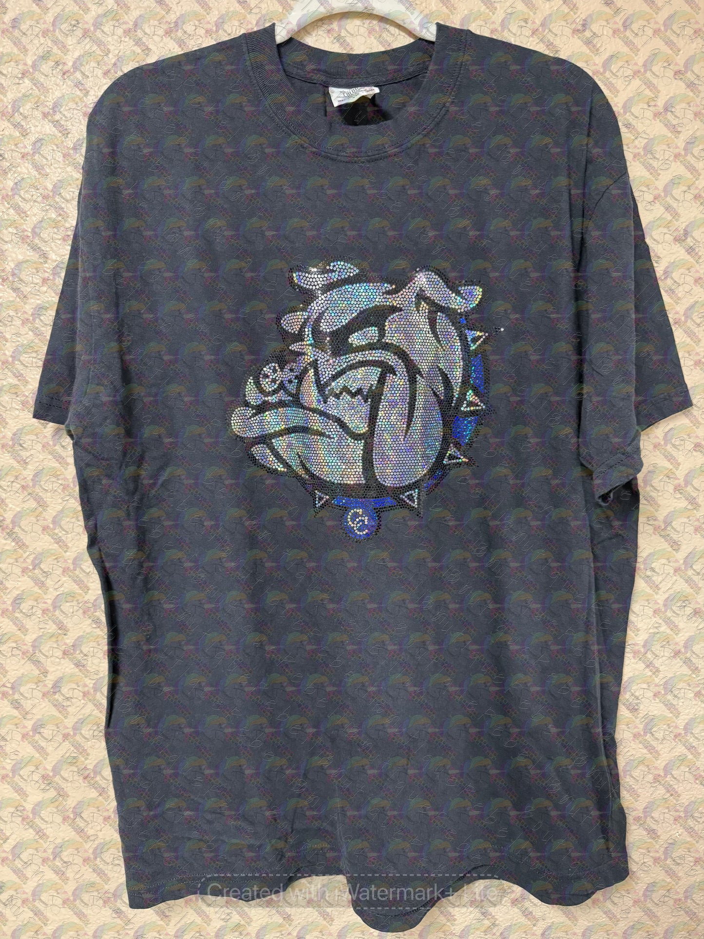 Copperas Cove Bulldawgs Spangle Print Crewneck Sweatshirt, Hoodie, Zip-up Hoodie, Long or Short Sleeve Adult Tee