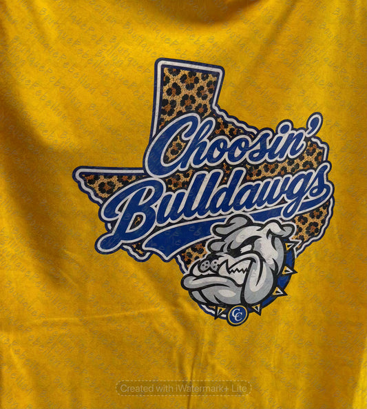 Choosin Bulldawgs Short Sleeve Adult Tee or Youth Tee
