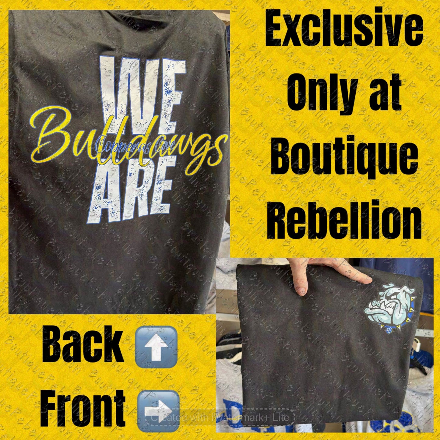 We are Copperas Cove Bulldawgs Long or Short Sleeve Adult Tee