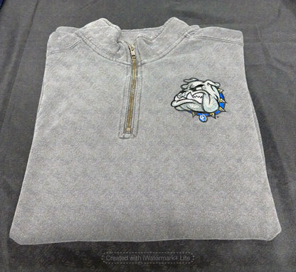 Copperas Cove Logo Embroidered Comfort Colors 1/4 Zip