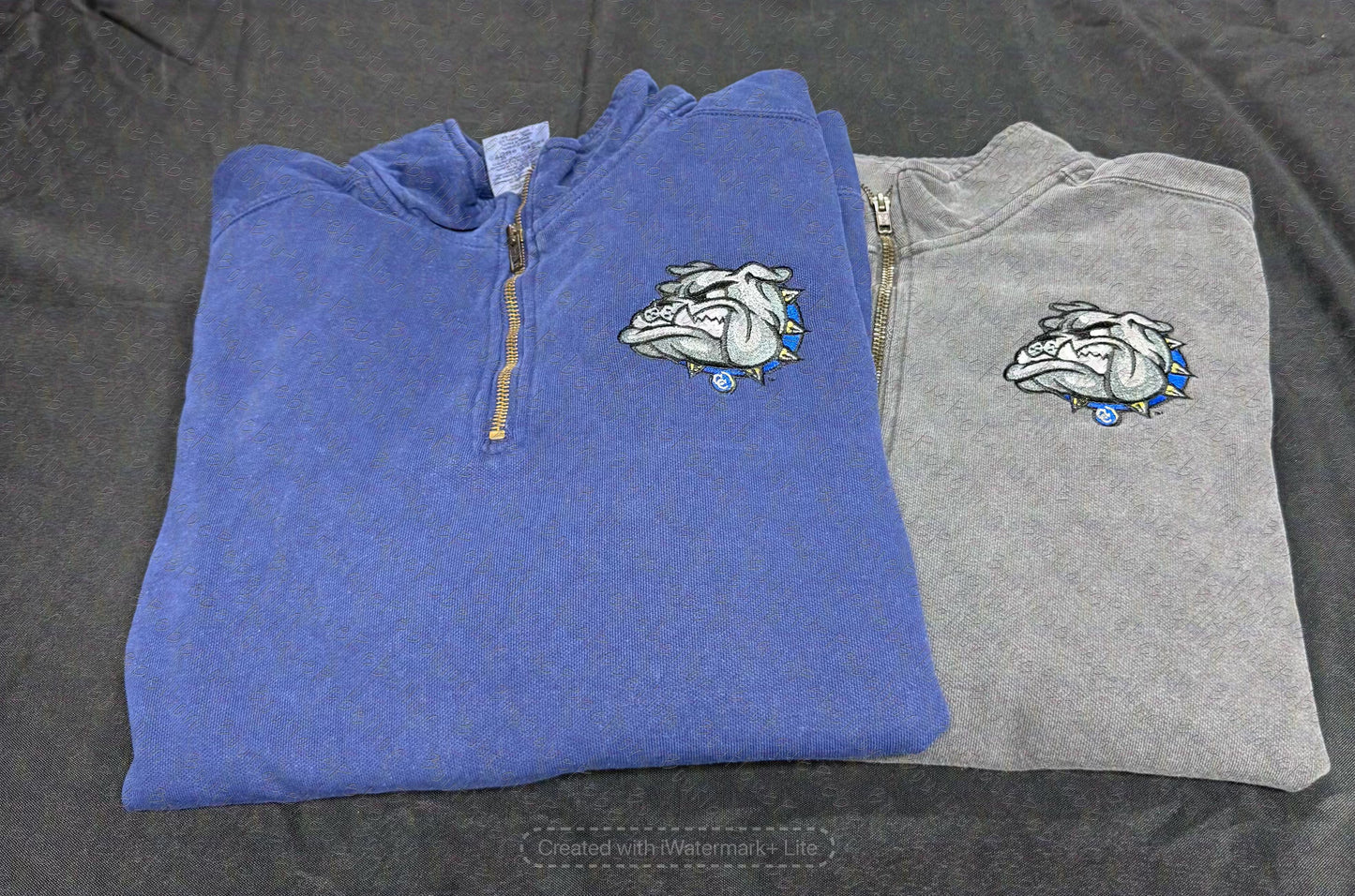 Copperas Cove Logo Embroidered Comfort Colors 1/4 Zip