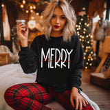 Merry Christmas Adult Tee, Crewneck Sweatshirt or Hoodie