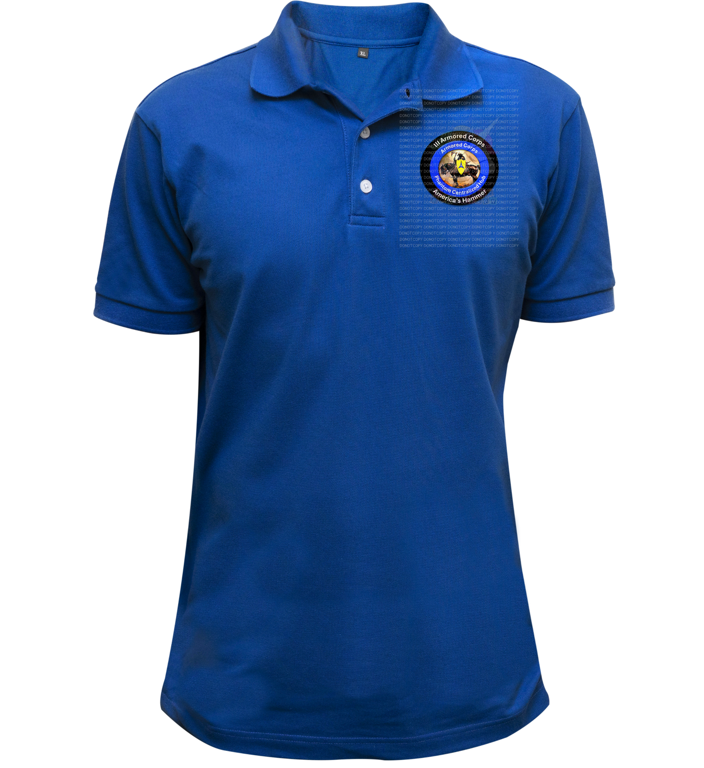 III Armored Corps Phantom Hub Staff Polo