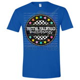 Hettie Halstead Elementary Bright Circle Crewneck Sweatshirt, Long or Short Sleeve Adult Tee