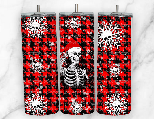 Santa Skellie 20oz Tumbler