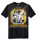 Copperas Cove Yellowjackets Soccer Adult SPF50 Moisture Wicking Tee