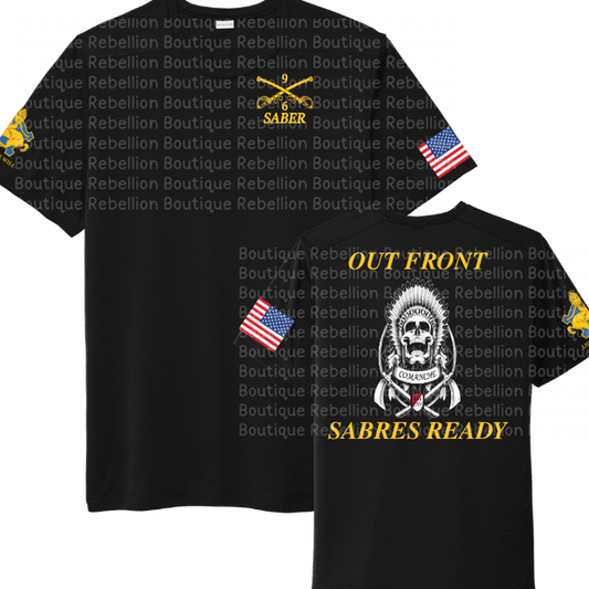6-9 Cav, 3 ABCT Comanche Troop Crewneck Sweatshirt, Long Sleeve or Short Sleeve Shirt