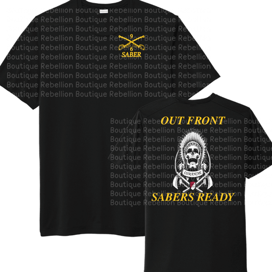 6-9 Cav, 3 ABCT Comanche Troop Crewneck Sweatshirt, Long Sleeve or Short Sleeve Shirt