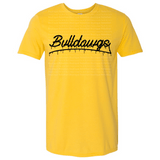 Bulldawgs Drip Text Adult Tee