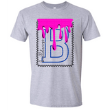 Bulldawgs Checker Drip Adult Tee