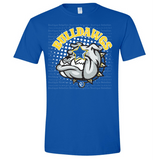 Copperas Cove Bulldawgs Adult Tee