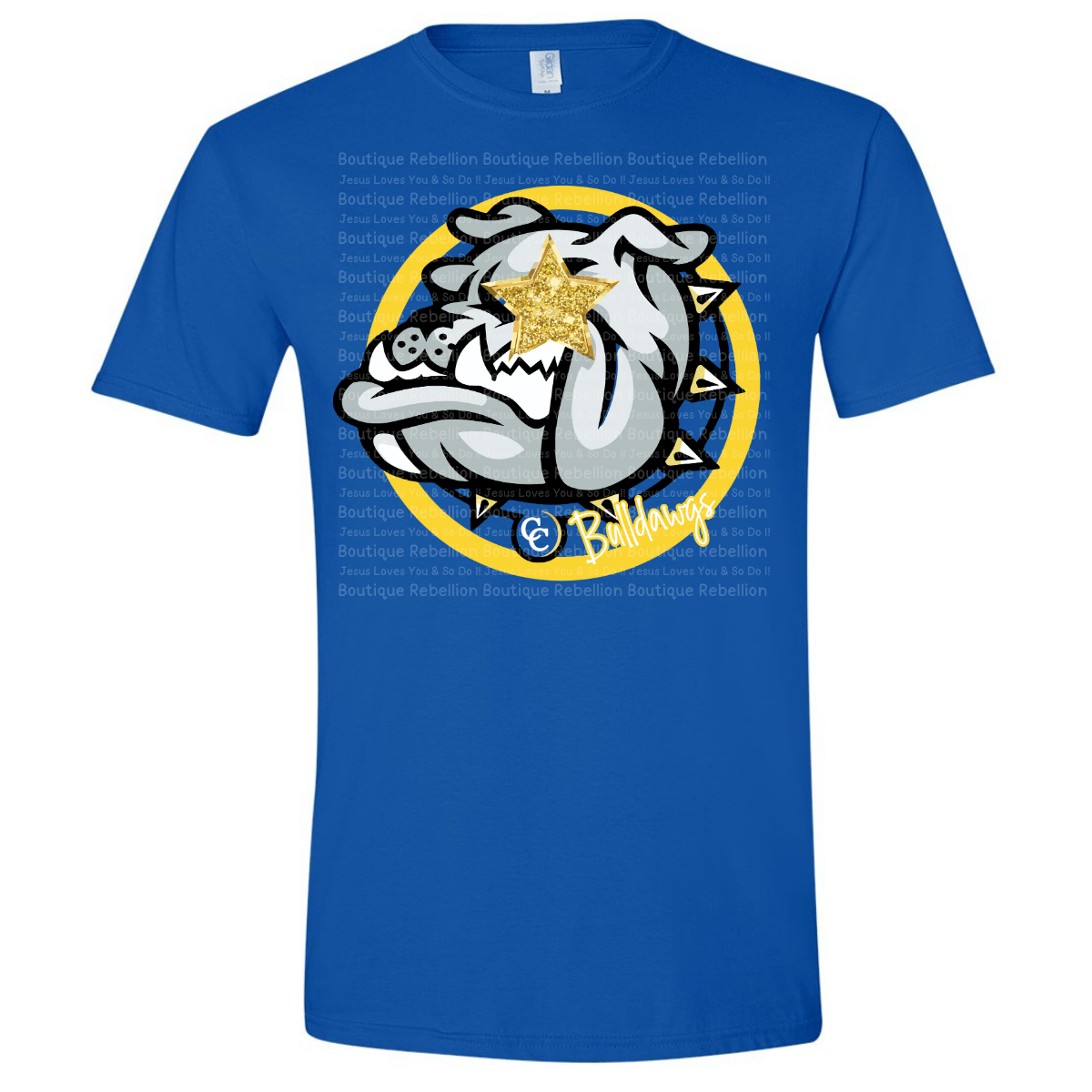 Copperas Cove Bulldawgs Adult Tee