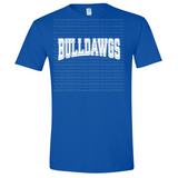 Bulldawgs Text Adult Tee