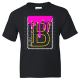 Bulldawgs Checker Drip Adult Tee