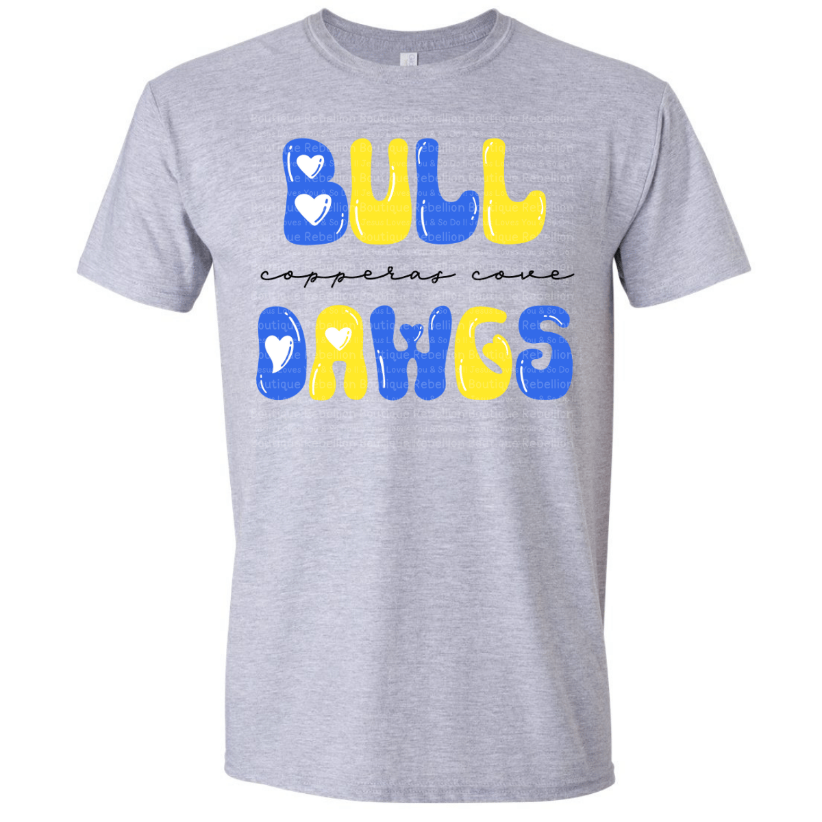 Copperas Cove Bulldawgs Adult Tee