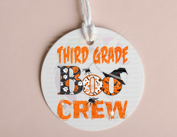 Grade BOO Crew Bag Tags