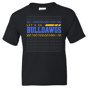 Let's Go Bulldawgs Adult Tee
